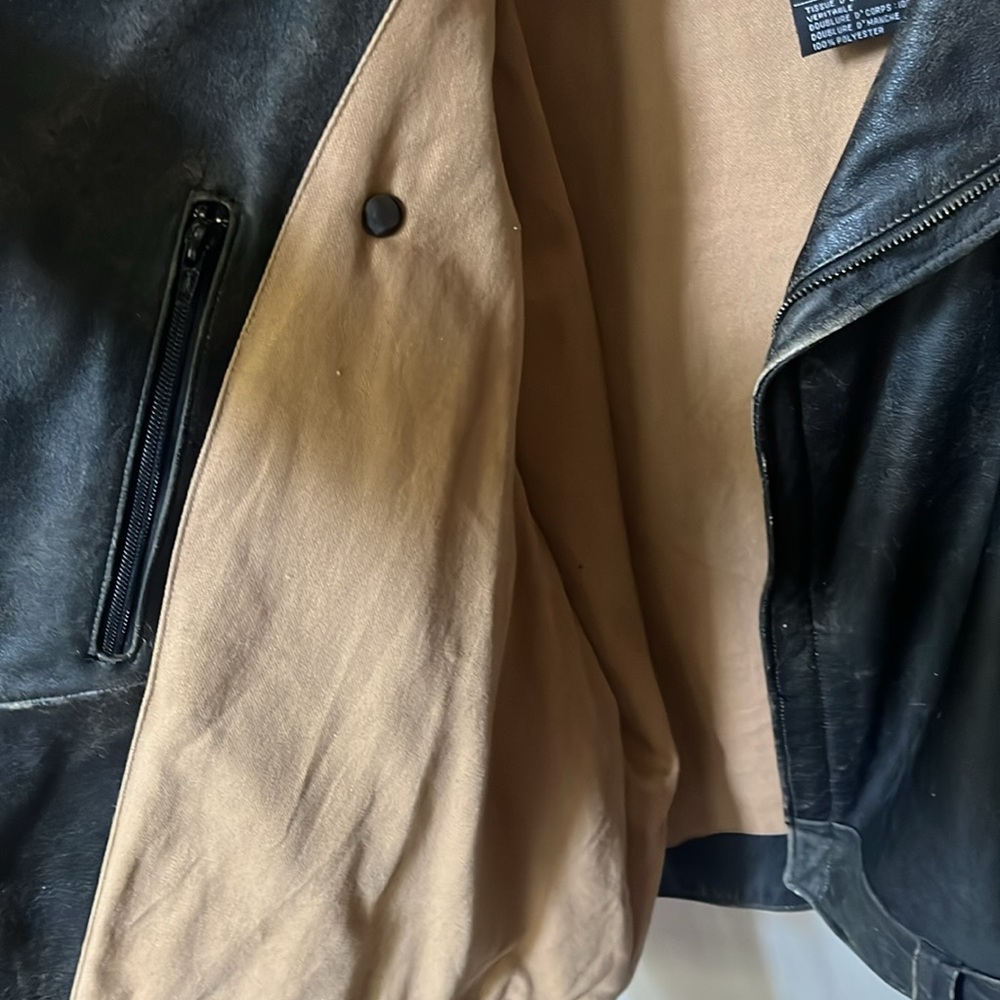 Vintage Harley-Davidson Black Riding Jacket - Picture 10 of 10